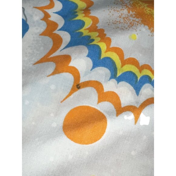 Star Trek Vintage Fitted & Flat Twin Sheet Set 1976 Paramount - Picture 11 of 11